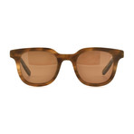 Wicker Sunglasses // Driftwood + Cybele Green + Burnt Barley