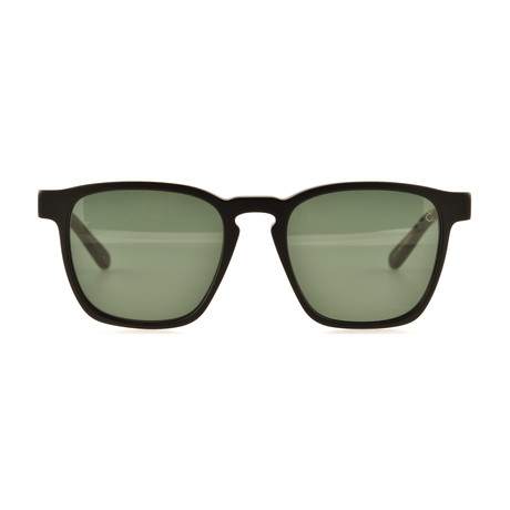 Hugo Sunglasses // Black + Green