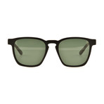 Hugo Sunglasses // Black + Green