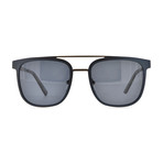 Laurence Sunglasses // True Black + Deep Blue