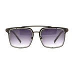 Franklin Sunglasses // True Black + Violet Fade + Black