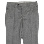 Brunello Cucinelli // Wool Herringbone Dress Pants // Gray (50)