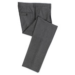 Brunello Cucinelli // Wool Houndstooth Dress Pants // Gray + Black (56)