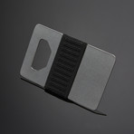 Spine Wallet // Industrial Titanium