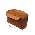 Stella McCartney // Falabella Fine Chain Medium Tote Handbag // Brown