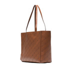 Stella McCartney // Monogram Medium Tote Handbag // Brown