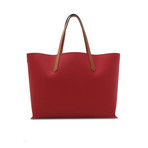 Givenchy // Leather GV Medium Shopper Handbag // Red