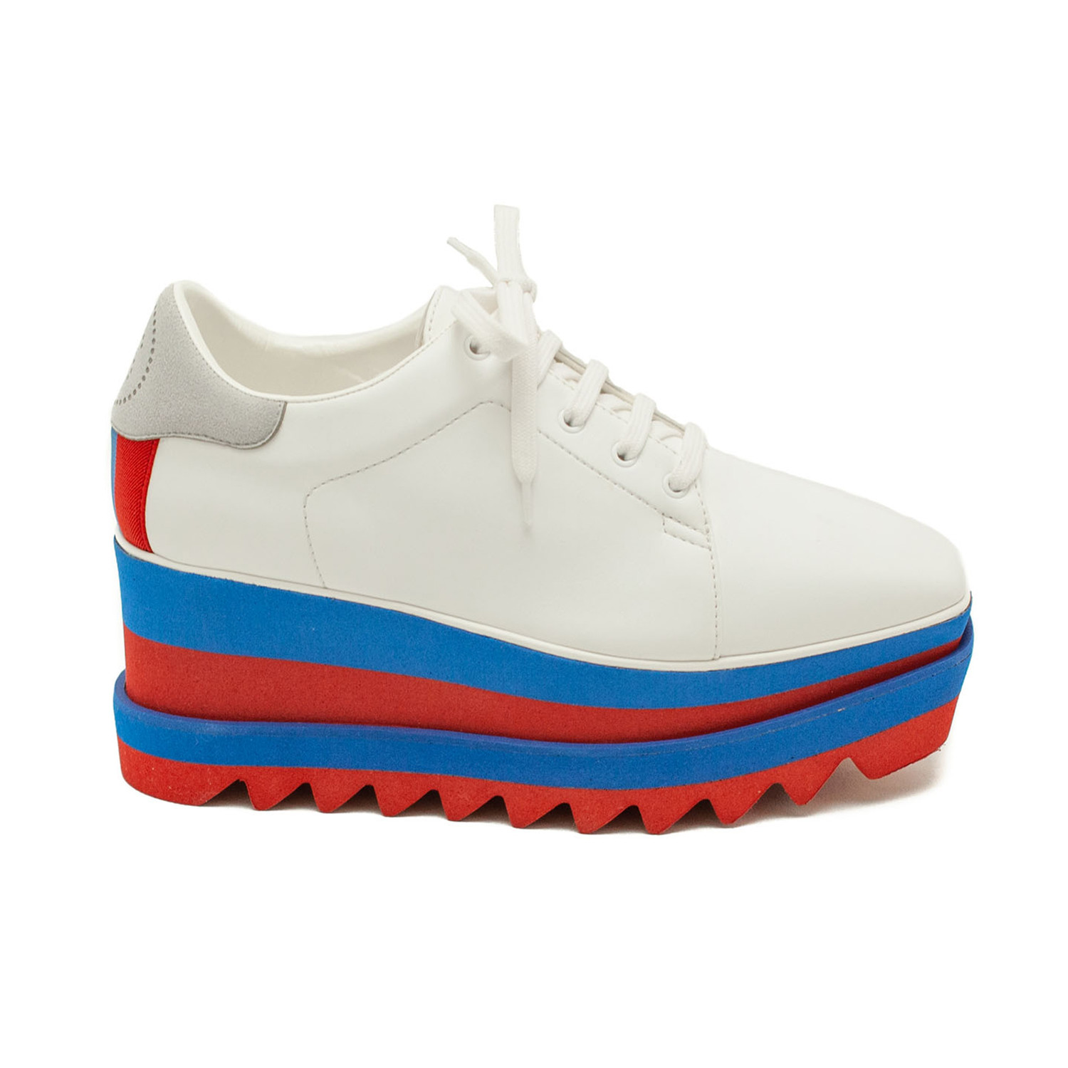 Stella McCartney // Platform Elyse Sneaker Shoes // White (US: 5 ...