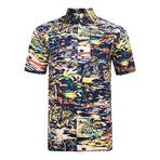 Condesa Short Sleeve Shirt // Navy (XL)