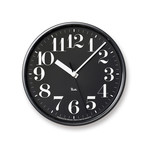 Riki // Steel Clock (Black)