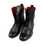 Masatti Cap Toe Boot // Black + Red (US: 9)