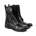Masatti Cap Toe Boot // Black I (US: 7.5)