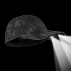 Powercap 4-LED Cotton Hat (Black)