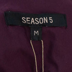Yeezy // Season 5 Short Puffer Coat // Oxblood (L)