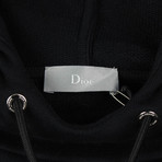 Christian Dior // Capuche Tribal Pull Over Sweatshirt // Black (S)