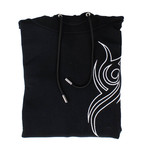 Christian Dior // Capuche Tribal Pull Over Sweatshirt // Black (M)