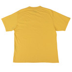 424 // Barricade Short Sleeve Cotton T-Shirt // Yellow (XL)