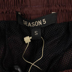 Yeezy // Season 5 Trackpants // Oxblood (XS)