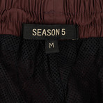 Yeezy // Season 5 Trackpants // Oxblood (M)