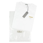 Christian Dior // Visitor Patch Short Sleeve Cotton T-Shirt // Off-White (L)