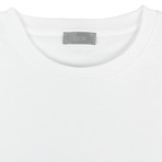 Christian Dior // Visitor Patch Short Sleeve Cotton T-Shirt // Off-White (S)