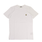 Christian Dior // Visitor Patch Short Sleeve Cotton T-Shirt // White (L)
