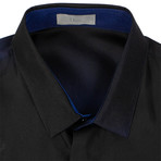 Christian Dior // Abielle Woven Dress Shirt // Blue (US: 16R)
