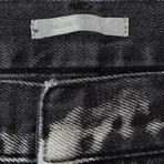 Dior // Splatter Cotton Blend Jeans // Gray (33)