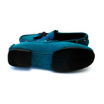 Men's Suede Loafers // Turquoise (US: 8)
