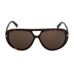 Men's Marley Sunglasses // Dark Havana + Brown Gradient
