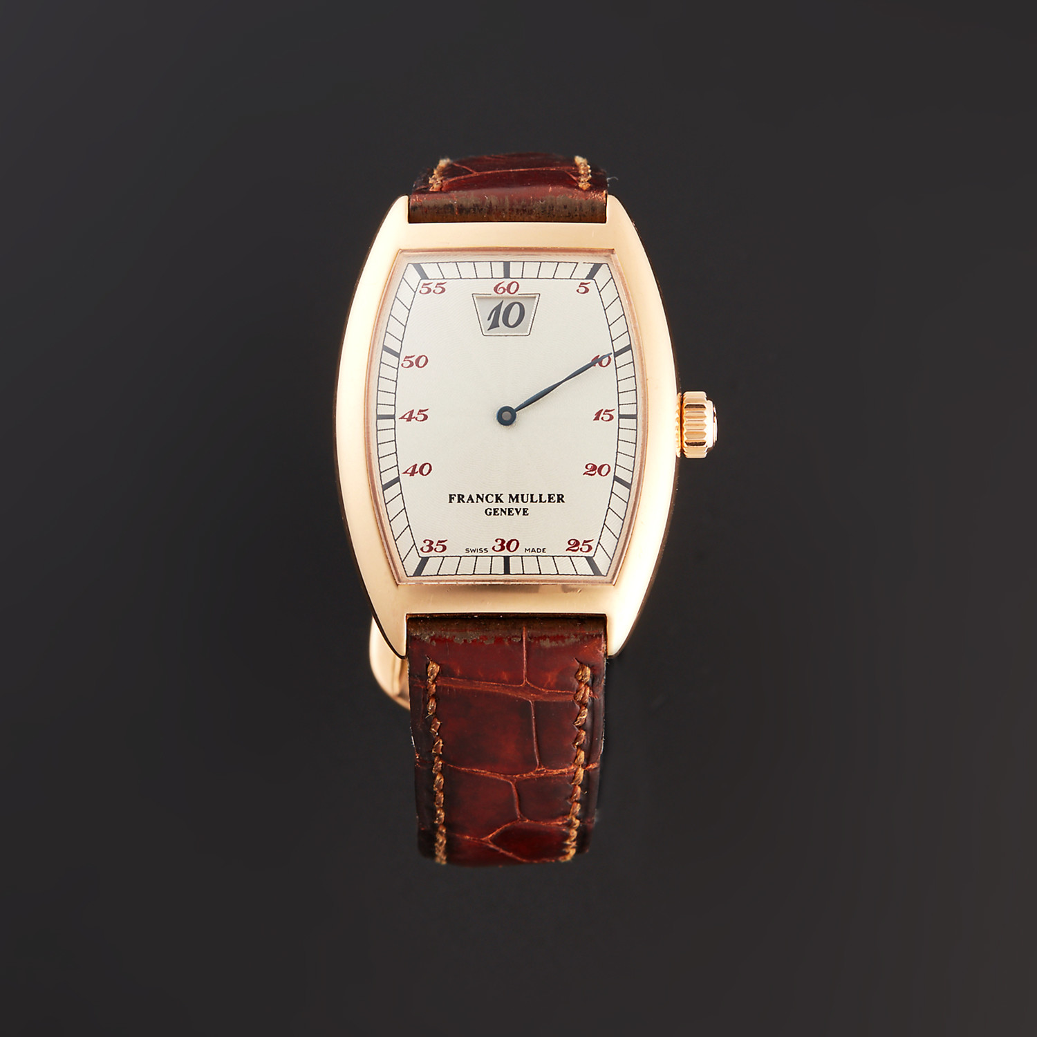 Franck Muller Jump Hour Manual Wind // 7500 SC // Pre-Owned - Acclaimed ...