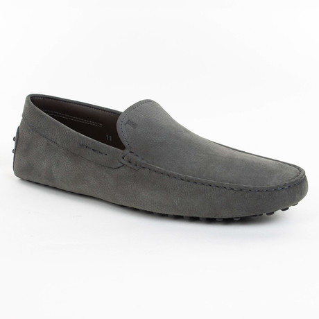 Classic Suede Loafer // Light Gray (US: 8)