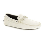 Suede Loafer // White (US: 12)