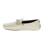 Suede Loafer // White (UK: 11)