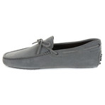 Tied Suede Loafer // Gray (UK: 9)