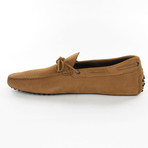 Tied Suede Loafer // Light Brown (US: 11)