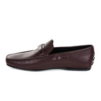 Leather Buckle Loafer // Burgundy (US: 12)