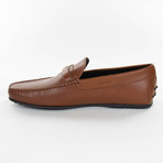 Leather Buckle Loafer // Brown (US: 12)