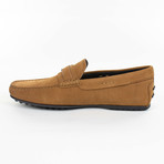 Suede Buckle Loafer // Mustard Yellow (US: 11)