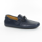 Tied Leather Loafer // Navy (UK: 6)