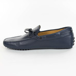Tied Leather Loafer // Navy (UK: 11)