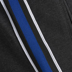 Vega Pant + Stripe // Dark Gray Melange (30WX32L)