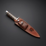 D2 Toothpick Stiletto Walnut Dagger
