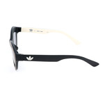 Women's AOR026 009.001 Sunglasses // Black + White