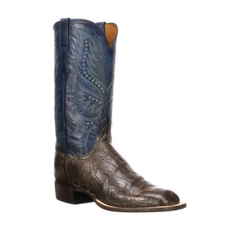 Bob Extra Wide Cowboy Boots // Chocolate (US: 7EE)