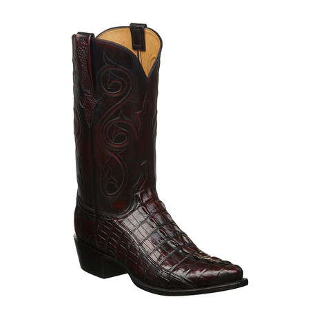 Chuck Cowboy Boots // Black Cherry (US: 7.5)