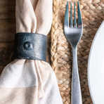 Cufflink Napkin Ring // Set of 4