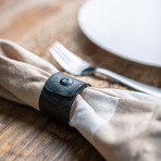 Cufflink Napkin Ring // Set of 4