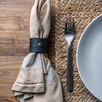 Cufflink Napkin Ring // Set of 4