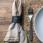 Cufflink Napkin Ring // Set of 4